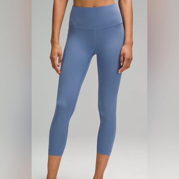 lululemon athletica Pants - lululemon Align High-Rise Crop 23” in Oasis Blue - 2